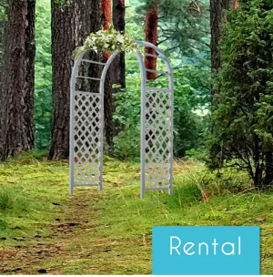 Lattice Wedding Arch