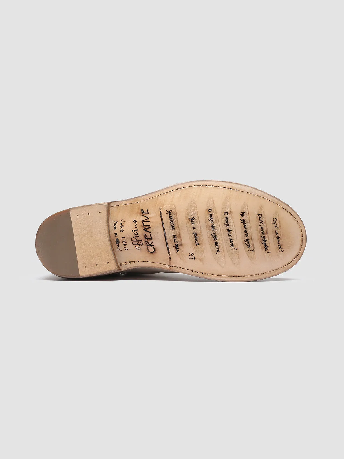 LEGRAND 160 - Ivory Suede Ankle Boots