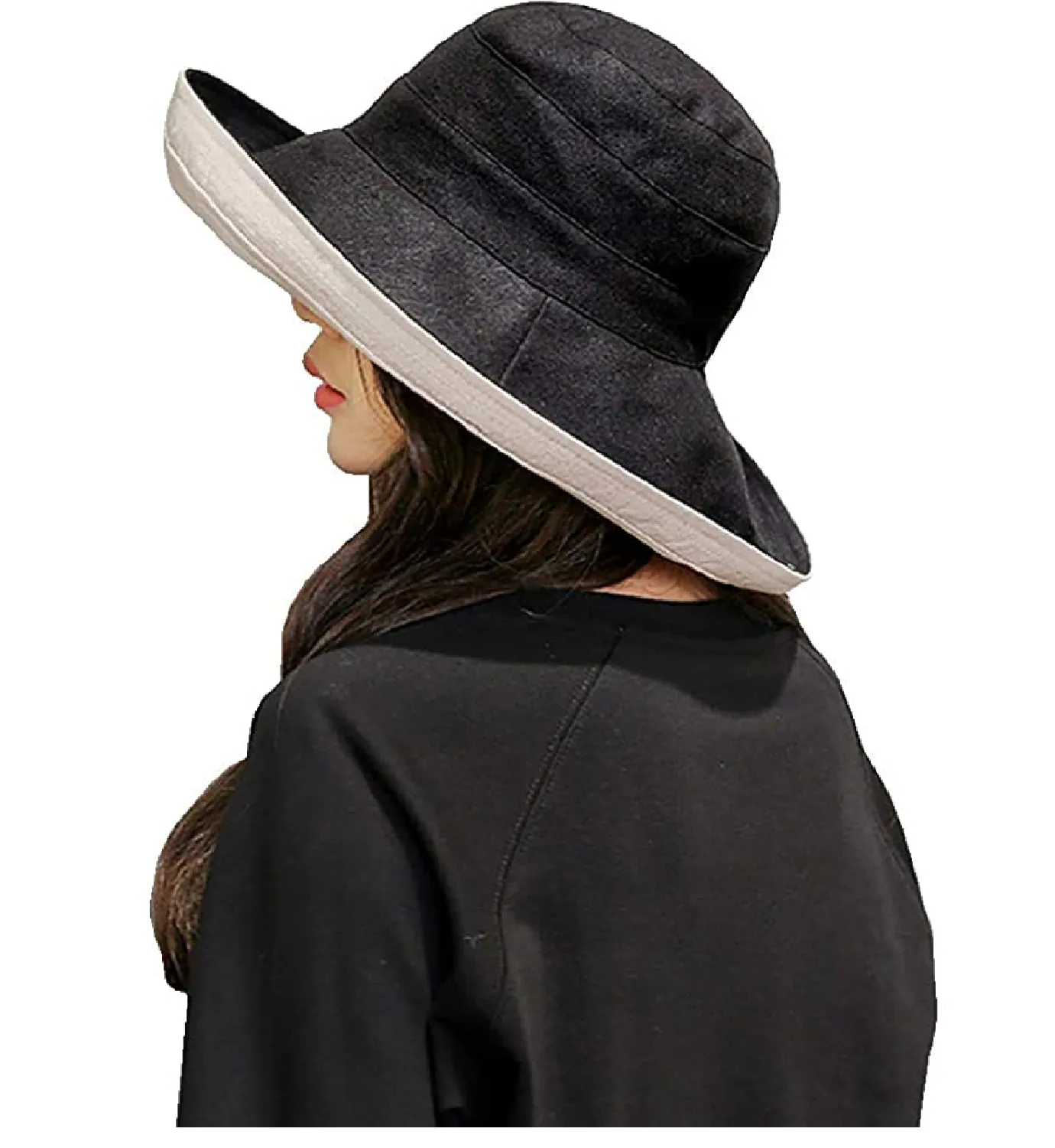 LighthouseDor | Reversible Bucket Hat For Women UV Sun Protection