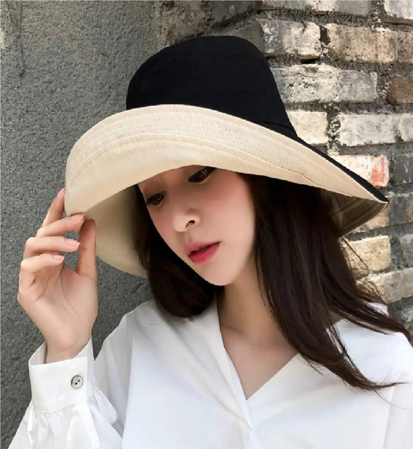 LighthouseDor | Reversible Bucket Hat For Women UV Sun Protection