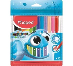 Maped 10 Markers Ocean Colors
