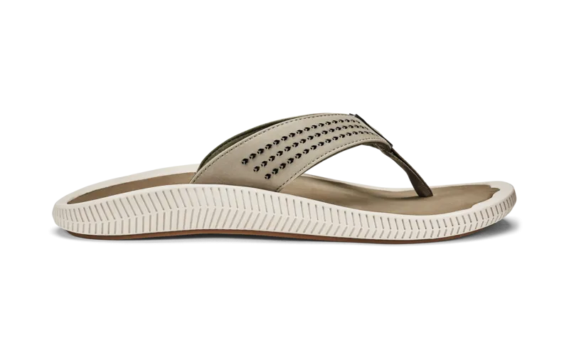 Mens Olukai Ulele Sandal 10435-1013 Clay/Mustang