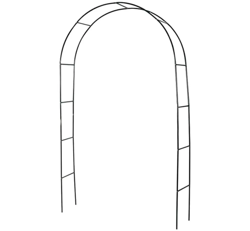 Metal Garden Arbor Wedding Arch Rack Stand 240cm