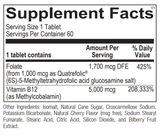 Methyl B12 60 Tablets