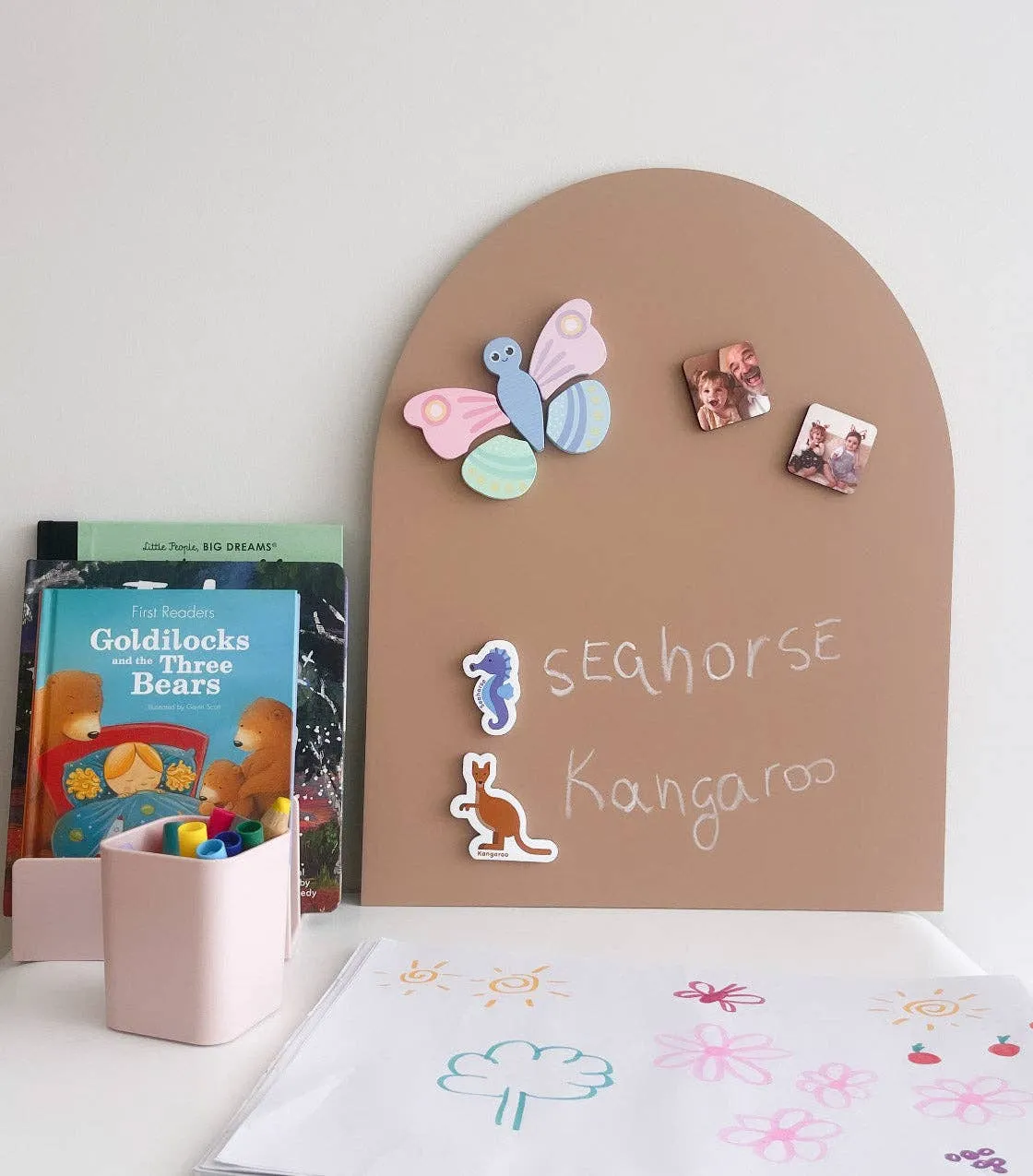 Mini Arch Magnetic Wall Decal by MagPlay