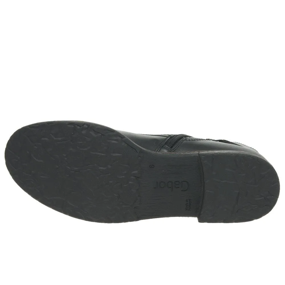 Nerissa Black Ankle Boots
