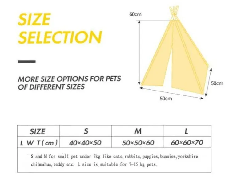 Pet Tent Teepee