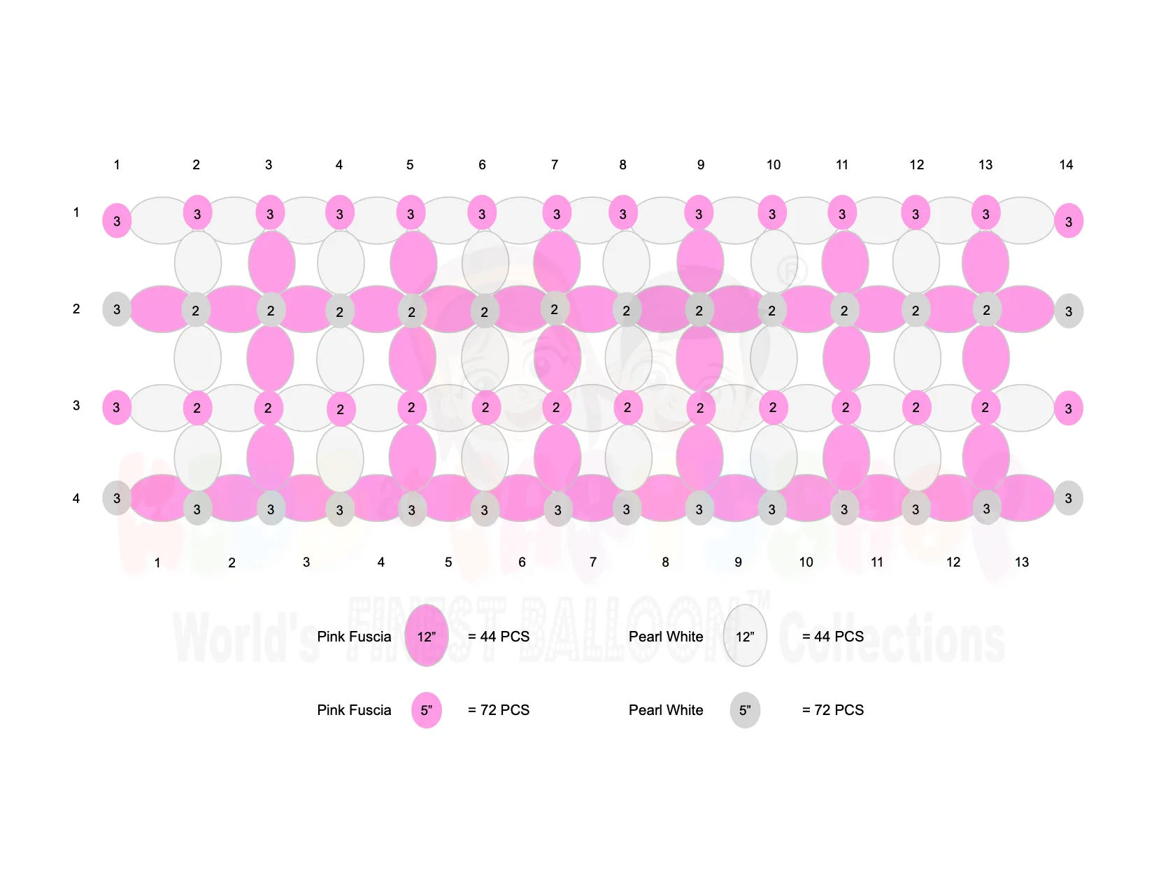 Pink Tunnel Balloon