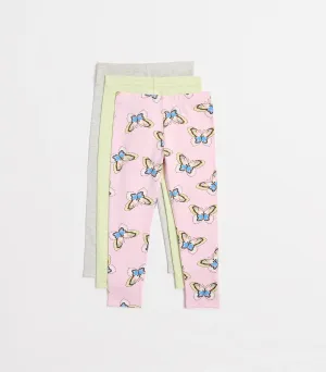 popular  Print Leggings 3 Pack