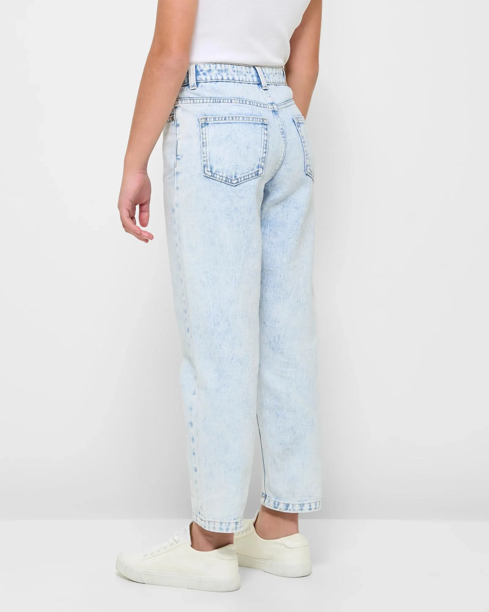 popular  Straight Leg Denim Jeans