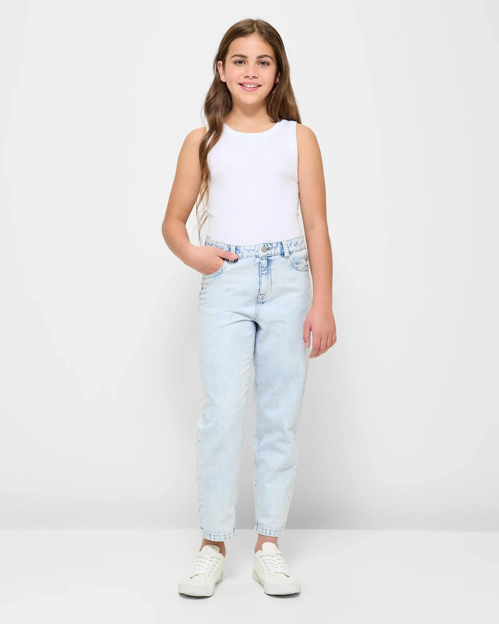 popular  Straight Leg Denim Jeans