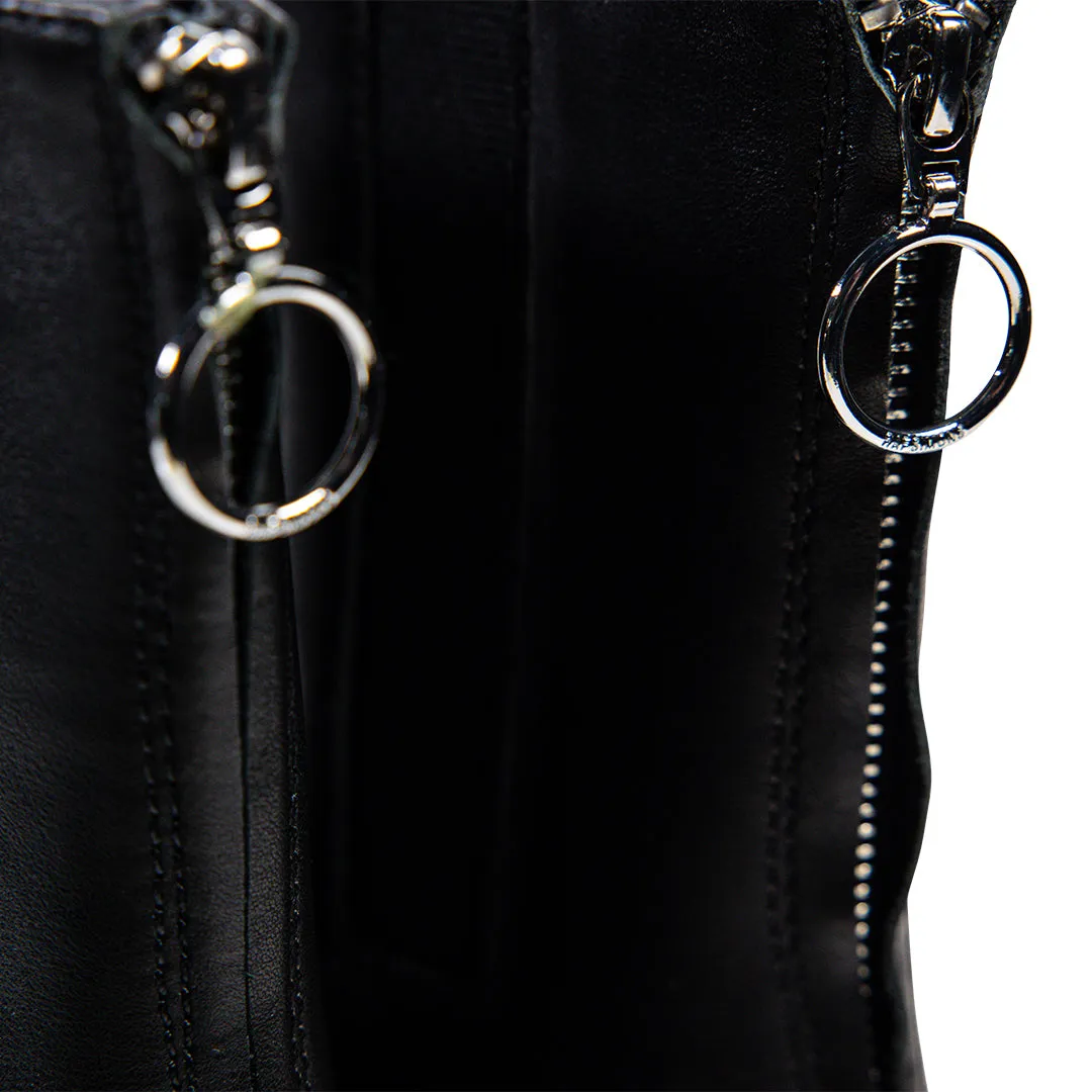 Raf Simons 2001 Zip-Up Boot Black