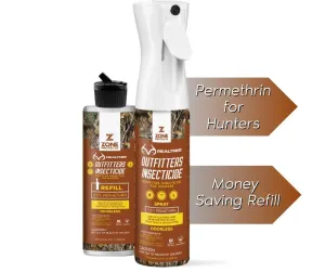 Realtree Outfitter's Permethrin Spray Bundle, Mistosol   Refill