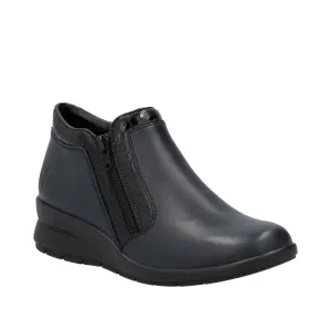 Rieker Womens Ankle Boot L4883-14 Blue Combination