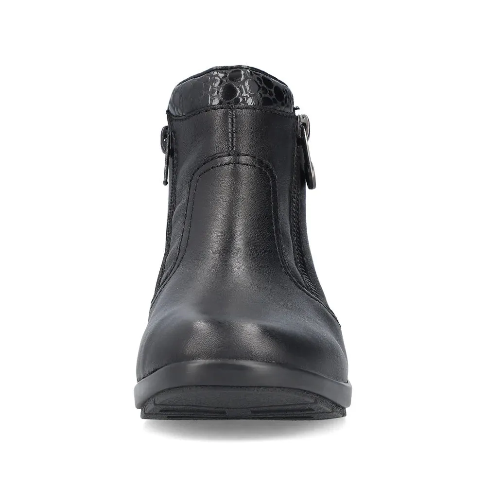 Rieker Womens L4861-00 Boot Black