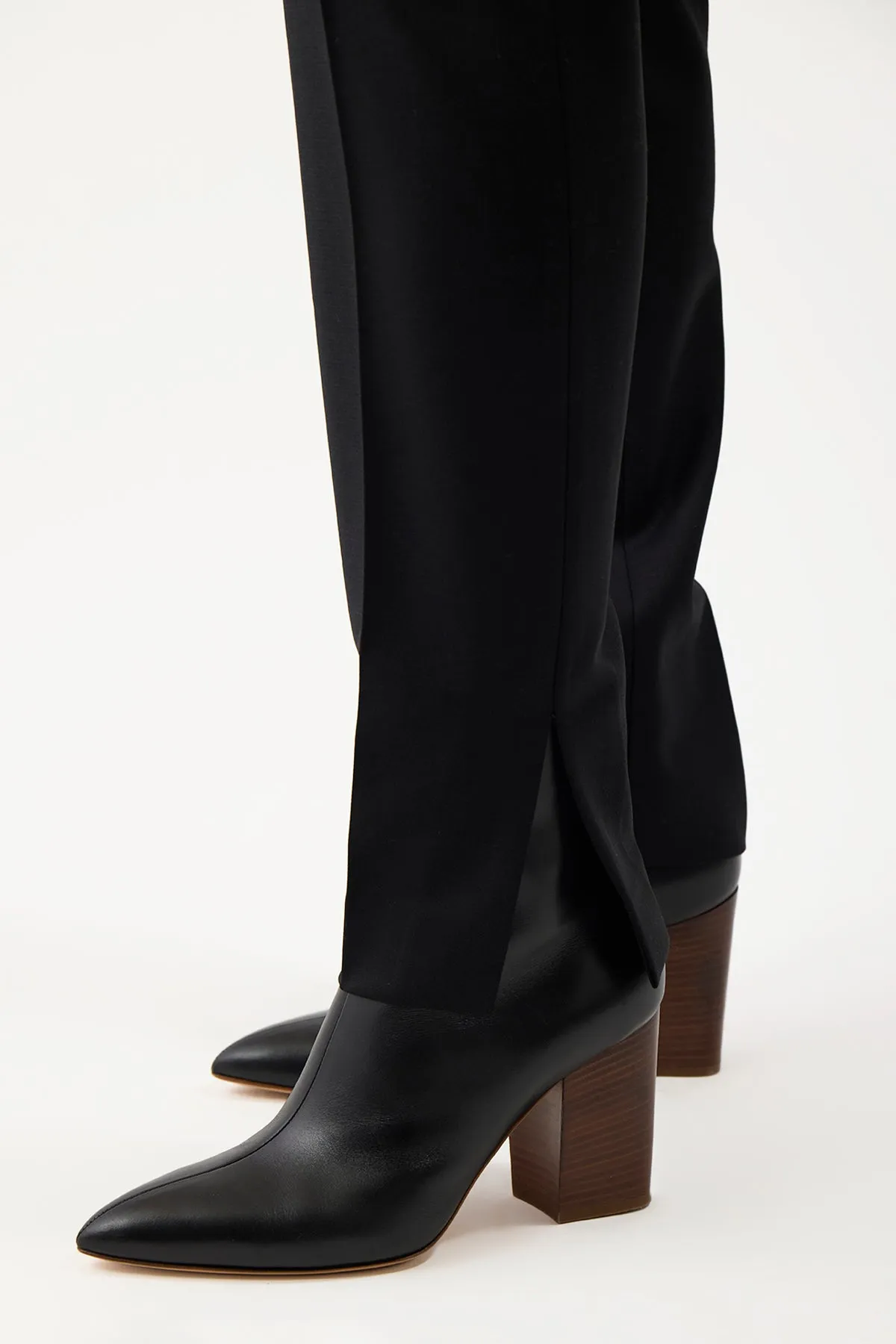 Rio Ankle Boot in Black Leather