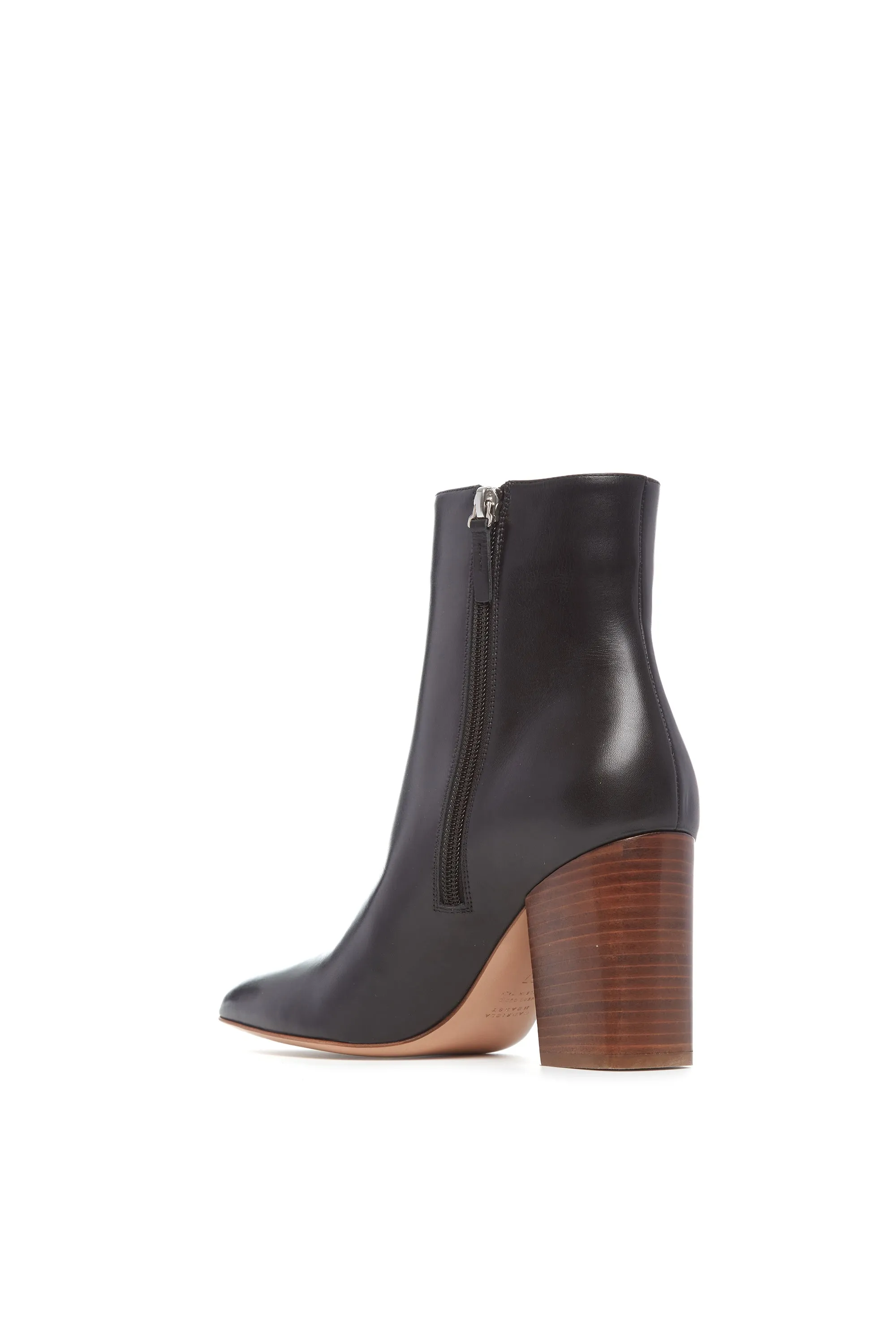 Rio Ankle Boot in Black Leather