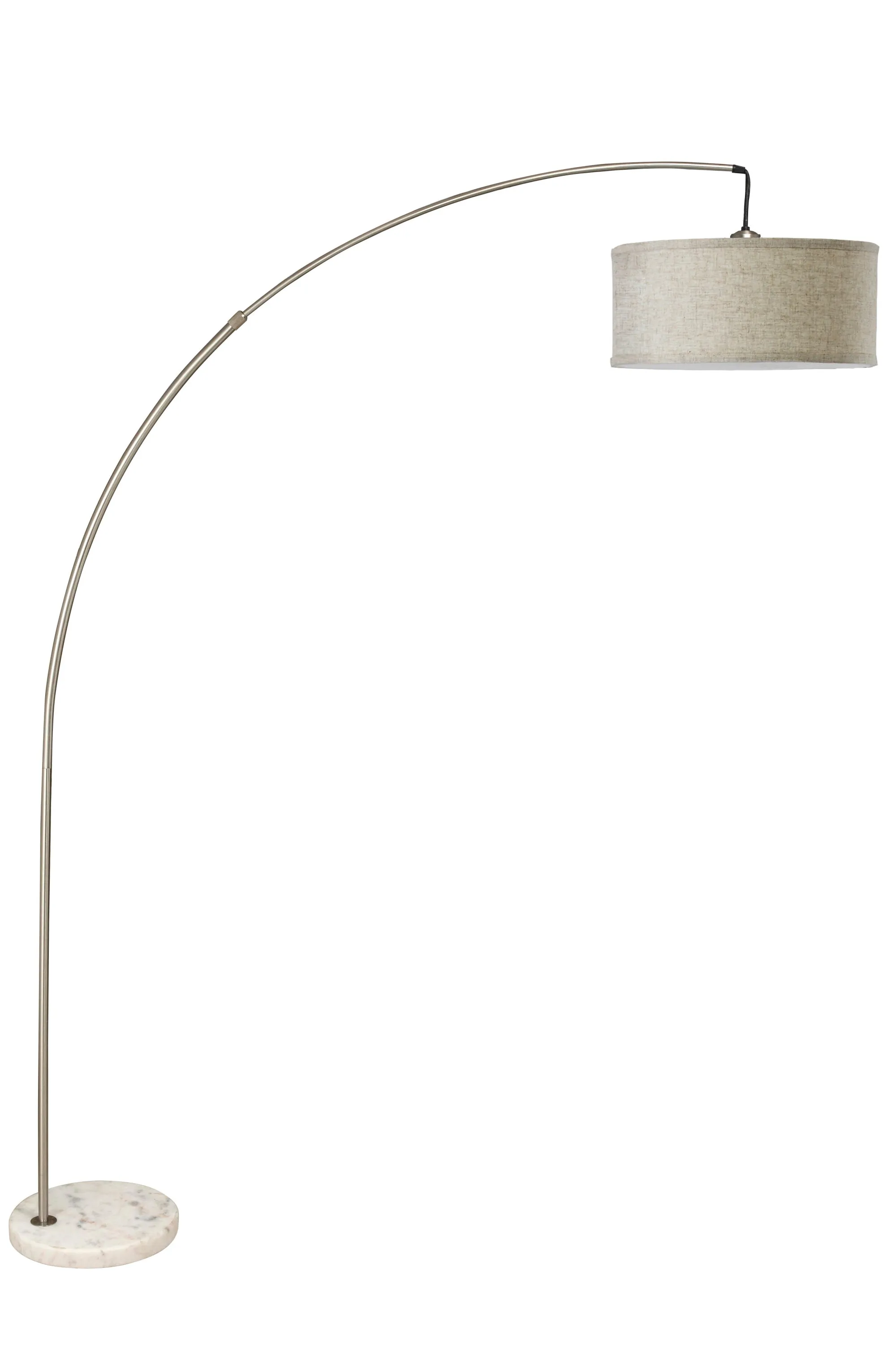 Silver Arch Floor Lamp