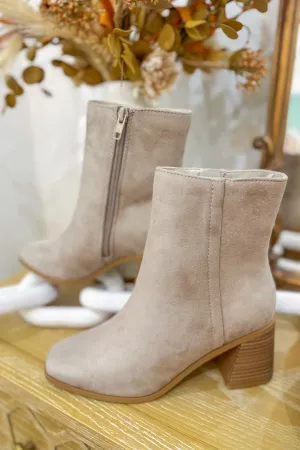 Soda Chukar Square Toe Ankle Booties *FINAL SALE*