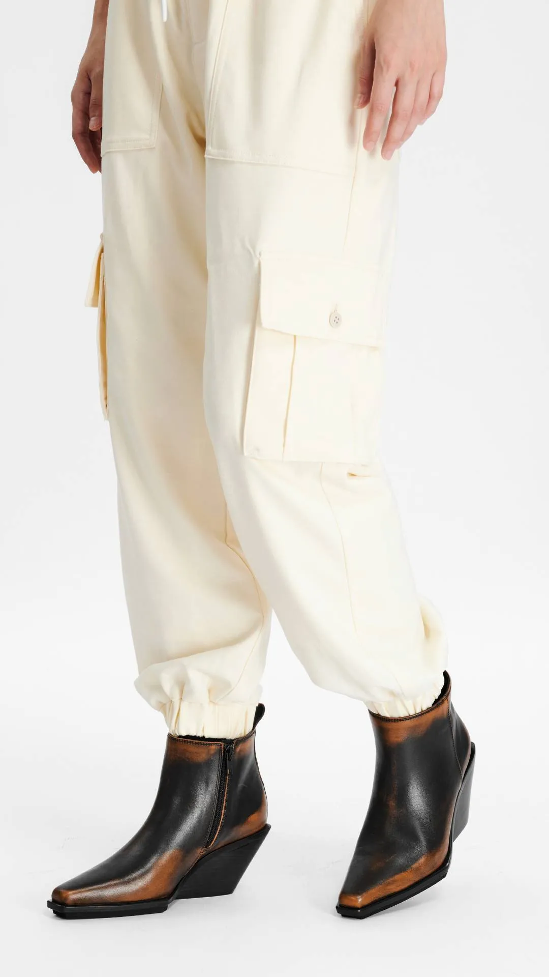 Square-Toe Ankle Boots