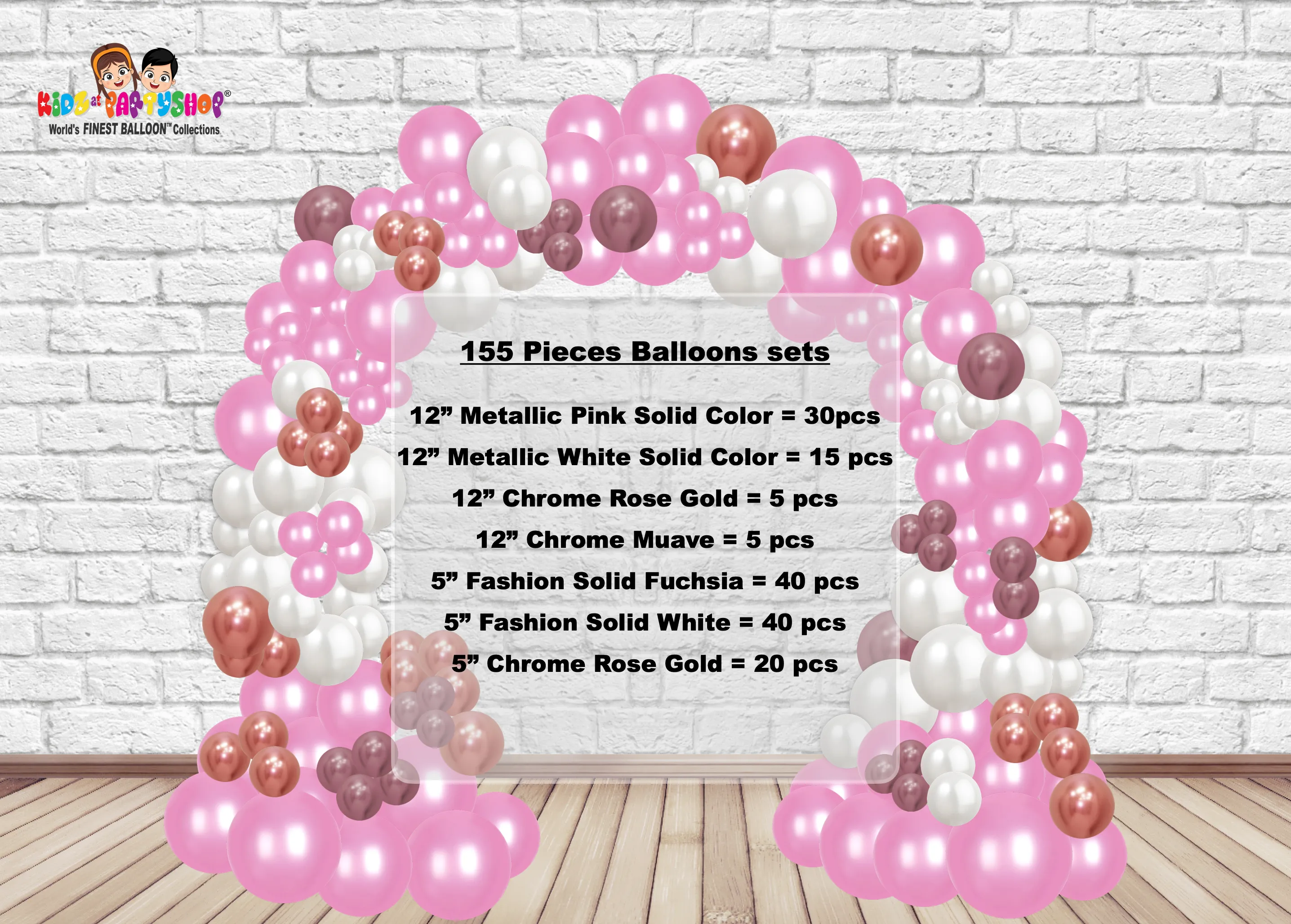 Stage Organic Balloon Deco