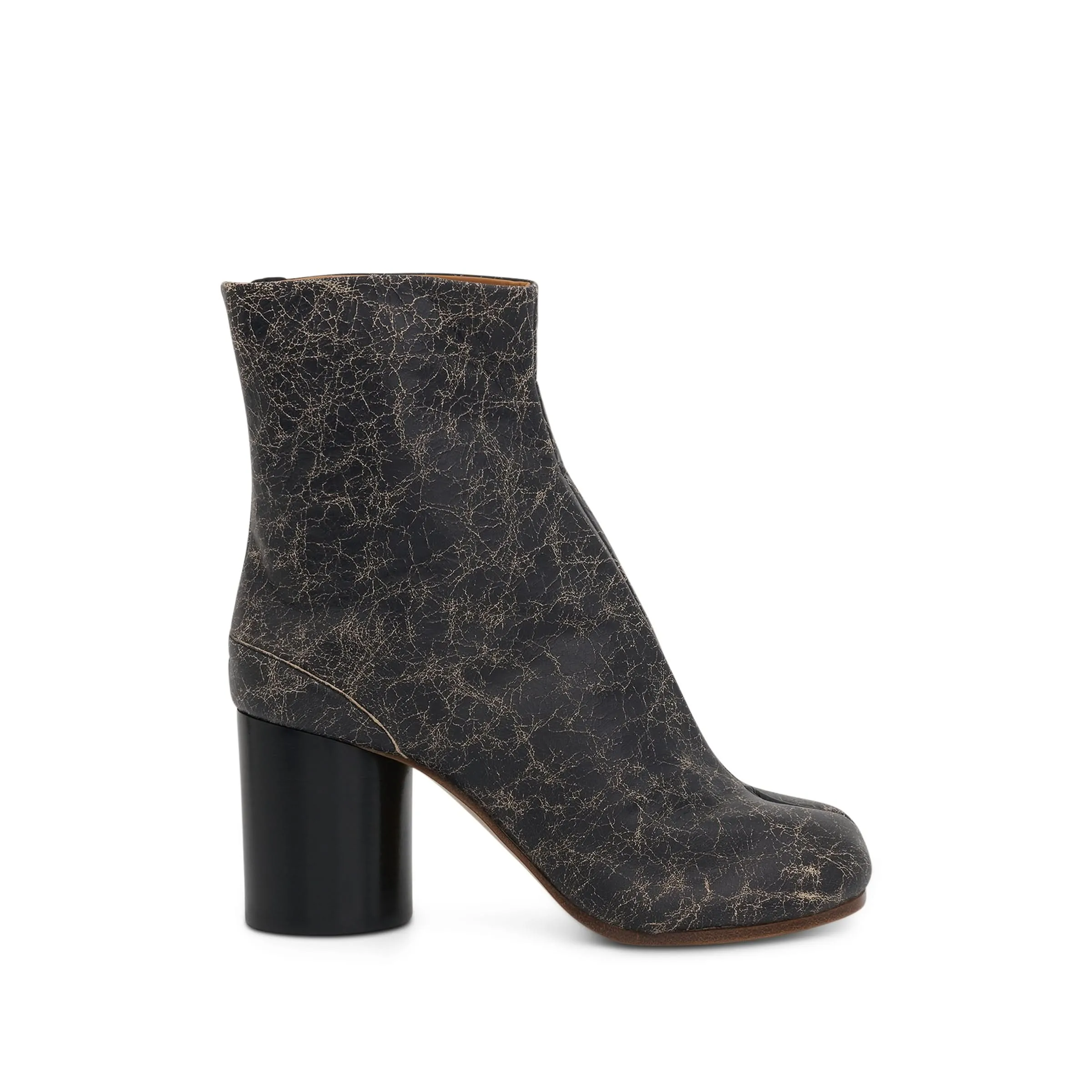 Tabi Vintage Ankle 8cm Boots in Beige