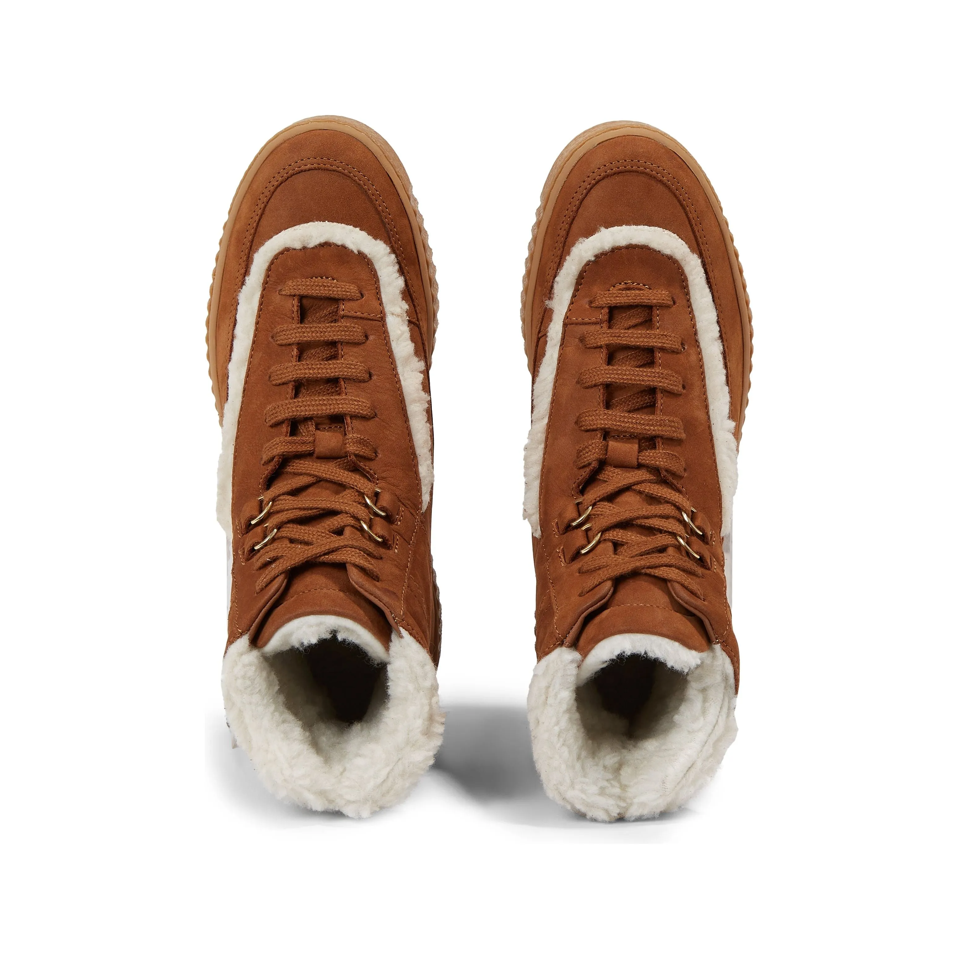 Tommy Hilfiger Womens Essential Lace Up Boot Natural Cognac