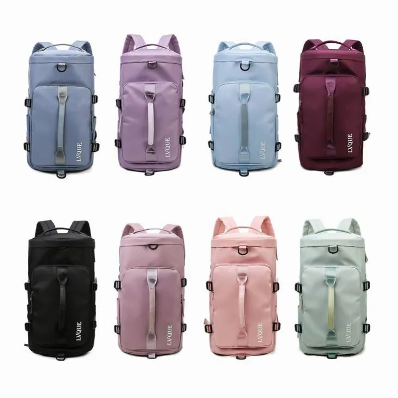 Water resistant backpack duffle bag