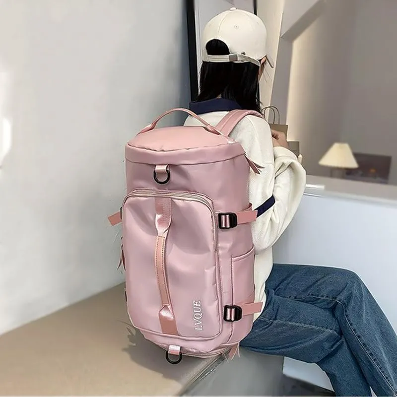 Water resistant backpack duffle bag