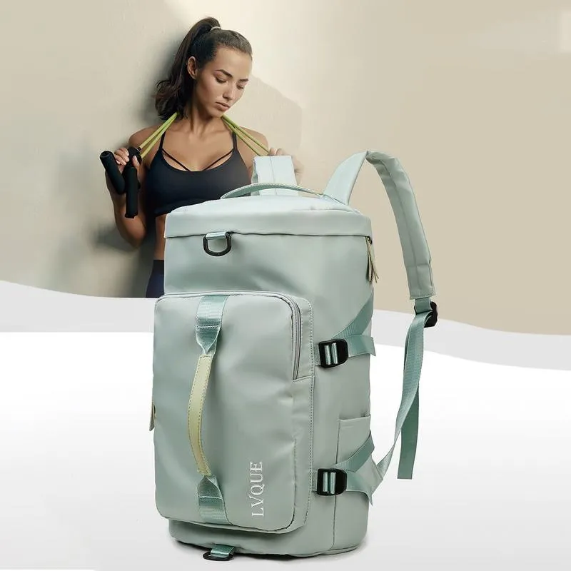 Water resistant backpack duffle bag