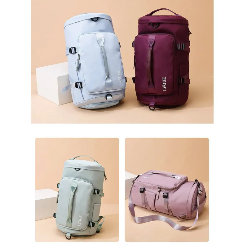 Water resistant backpack duffle bag