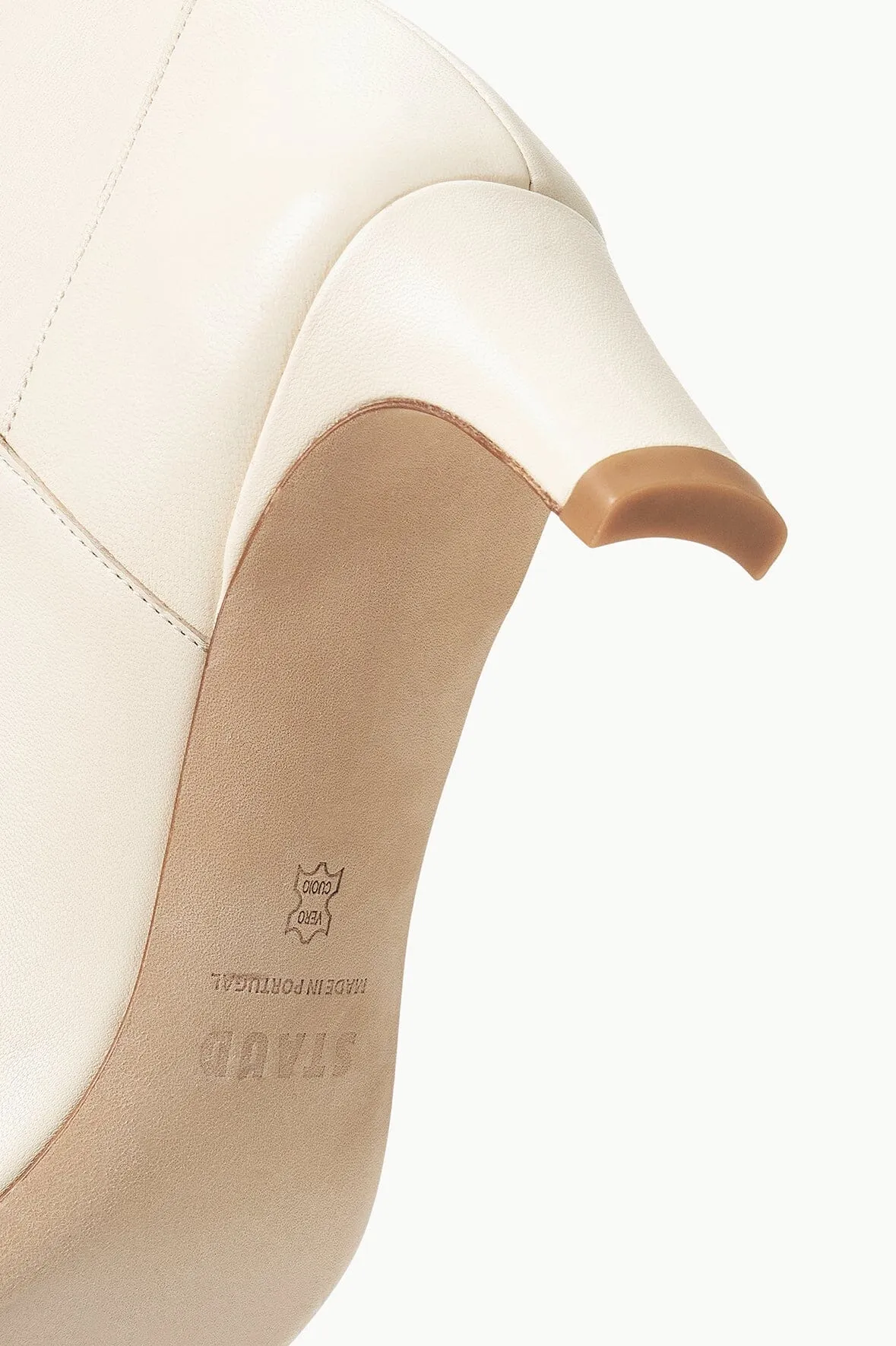 WESTERN WALLY ANKLE BOOT | CREAM