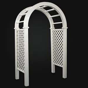 White Resin Arch