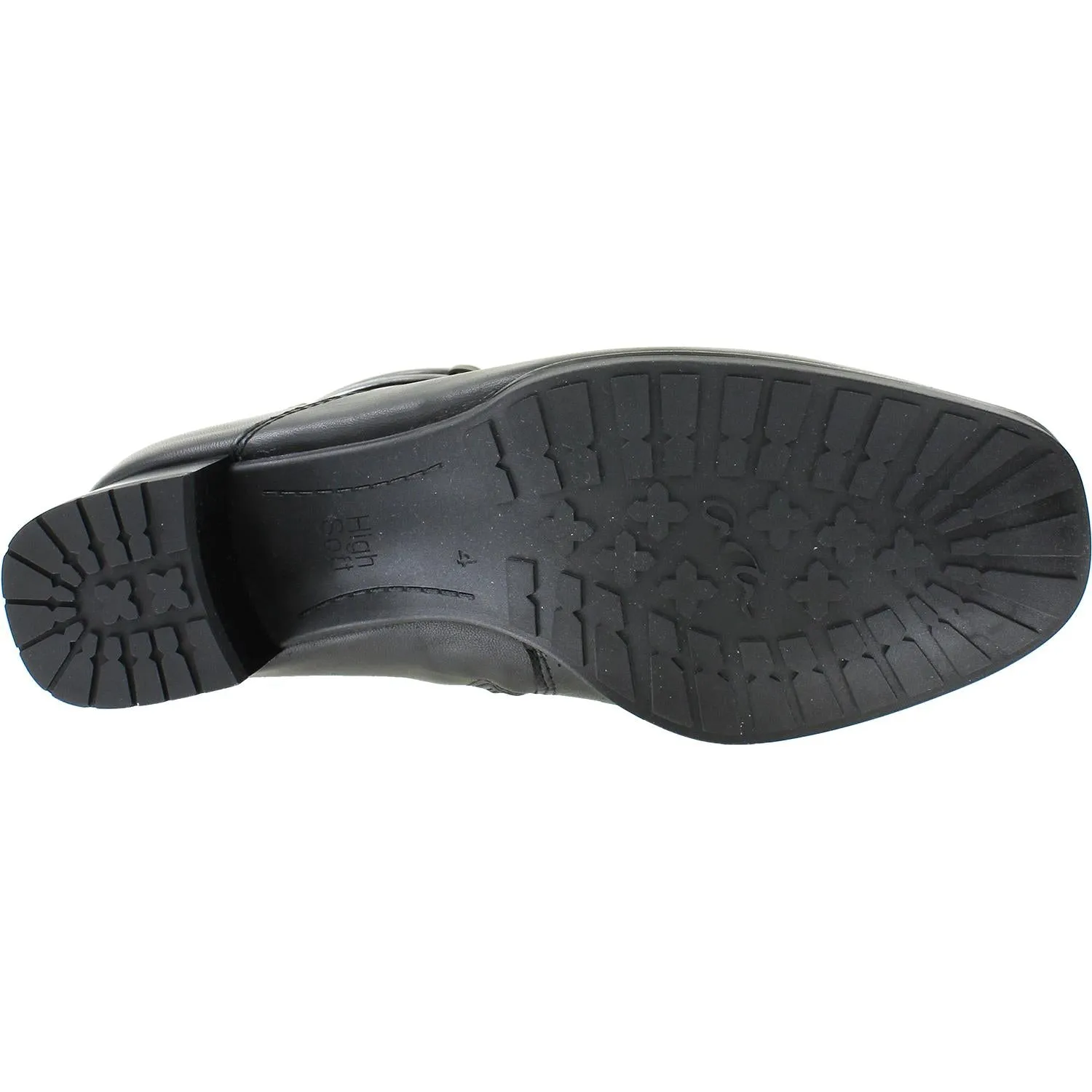 Women's Ara Georgia Black Leather