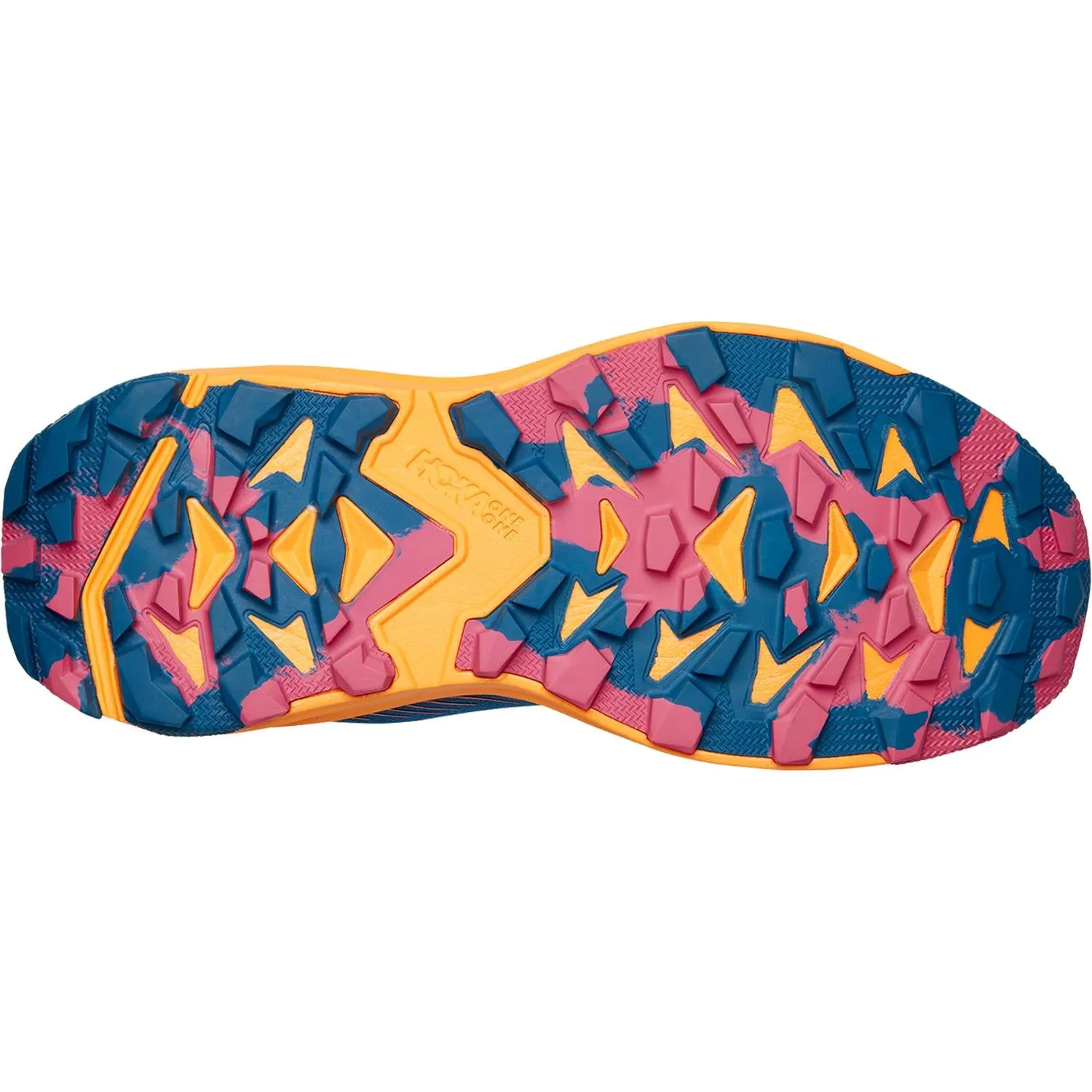 Women's Hoka Torrent 2 Moroccan Blue/Saffron Mesh